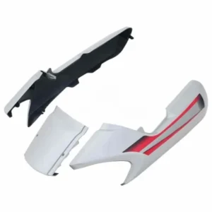 Tail Panel seat Cowl Hero Hf Deluxe Type 3 Silver