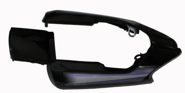 Tail Panel seat Cowl Hero Hf Deluxe Type 3 Black purple Stk product image