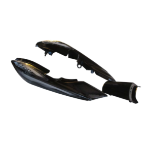 Tail Panel seat Cowl Hero Splendor Pro Type 4 Black grey Stk