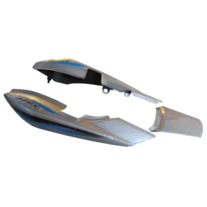 Tail Panel seat Cowl Hero Splendor Pro Type 4 Silver