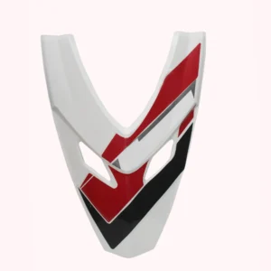 Front Nose Fit For Hero Maestro Edge Pearl Silver Whitered Sticker