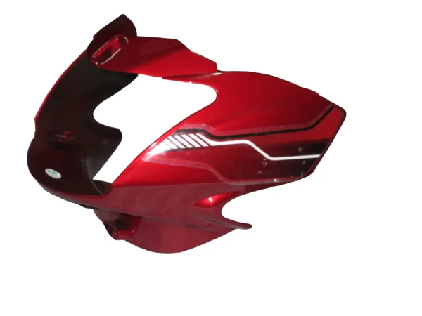 Head Light Visor mask TVS Phoenix 125cc Red