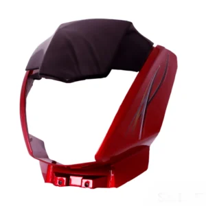 Head Light Visor mask mahindra Centuro Red