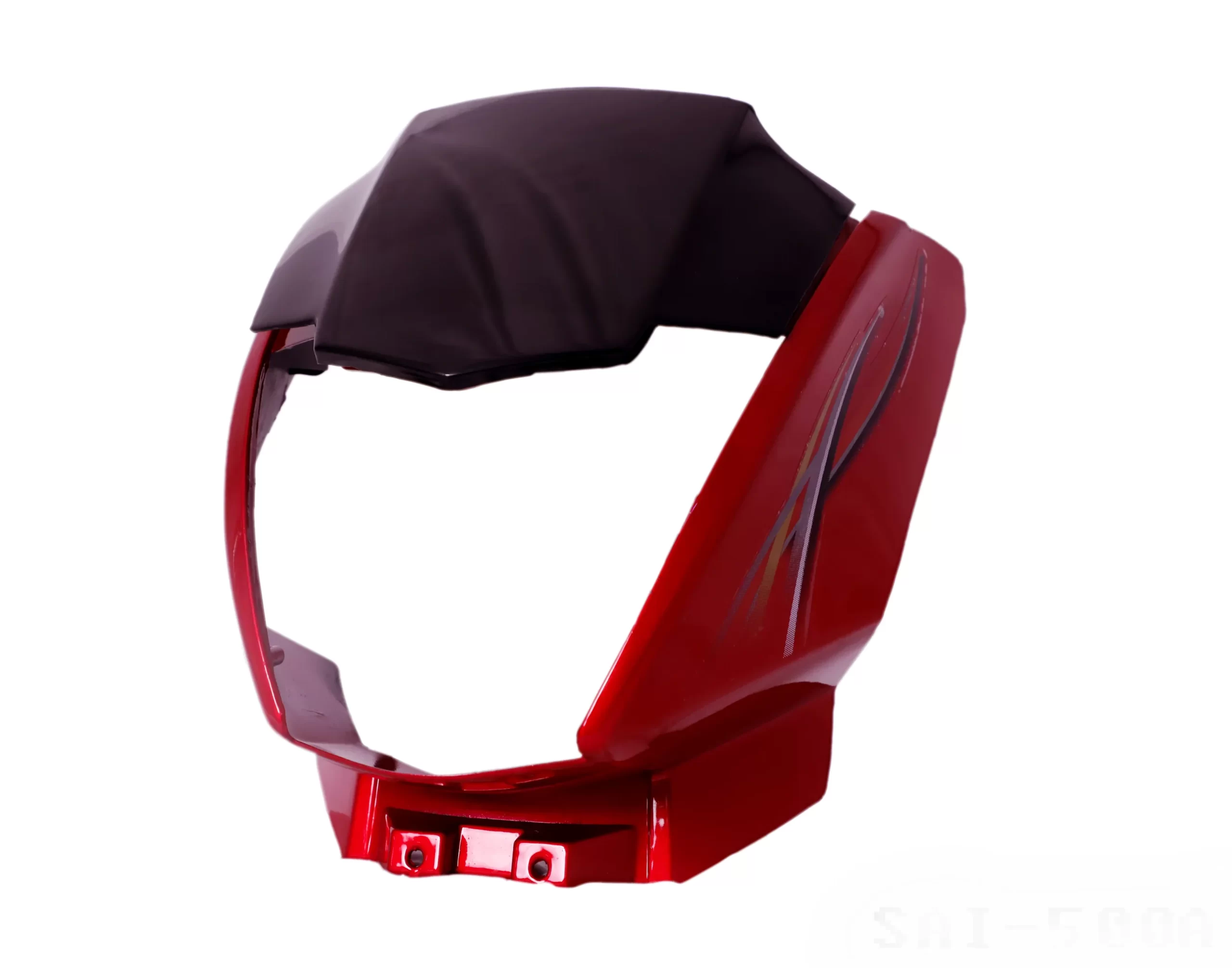 Head Light Visor mask mahindra Centuro Red