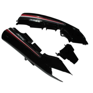 Tail Panel seat Cowl Hero Passion Pro Type 3 Black red Stk