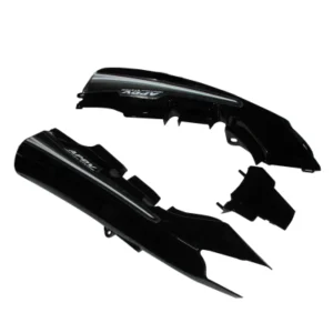 Tail Panel seat Cowl Hero Passion Pro Type 3 Black silver Stk