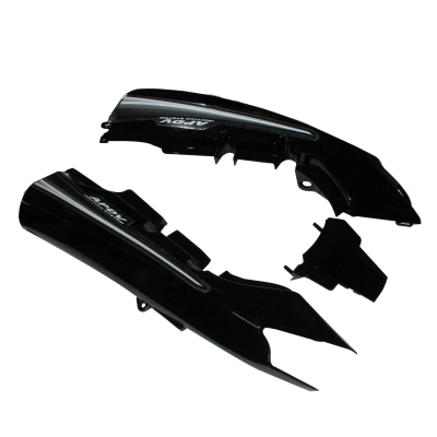 Tail Panel seat Cowl Hero Passion Pro Type 3 Black silver Stk
