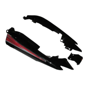 Tail Panel seat Cowl Hero Passion Xpro Black red Stk