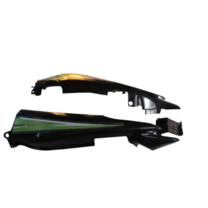 Tail Panel seat Cowl Hero Passion Xpro Black green Stk