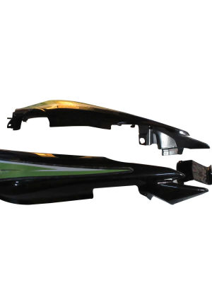 Tail Panel seat Cowl Hero Passion Xpro Black green Stk