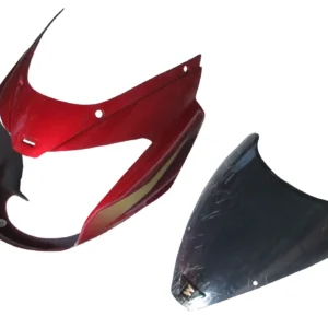 Head Light Visor mask Bajaj Pulsar 150 180cc Dtsi Ug 7 Dyno Red product image