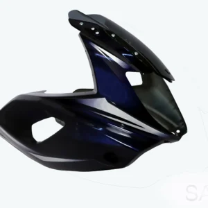 Head Light Visor mask bajaj Pulsar 220cc F Blue product image