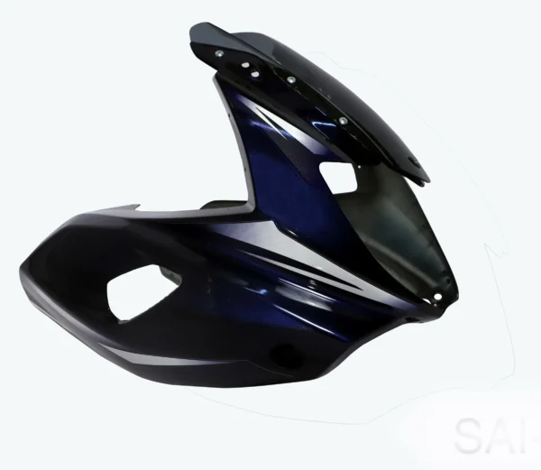 Head Light Visor mask bajaj Pulsar 220cc F Blue product image