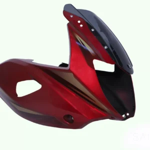 Head Light Visor mask bajaj Pulsar 220cc F Red product image