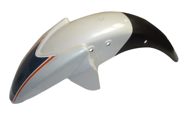 Front mudguard TVS Apache Rtr 160 Type 2 White