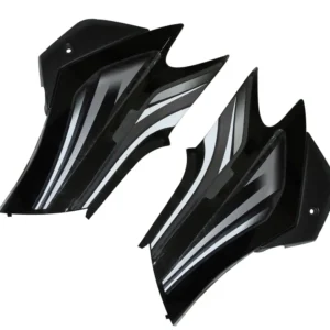 Side Panel cover Hero Super Splendor I3s Black white product image