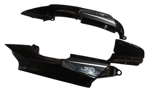 Tail Panel seat Cowl Hero Super Splendor I3s Black white
