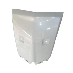 Front Nose Fit For Yamaha Fascino Bluish Pearl White