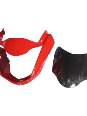 Head Light Visor mask Hero Cbz Xtreme Type 3 Sport Red