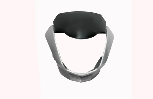 Head Light Visor mask hero Cbz Ctreme Type 3 Silver