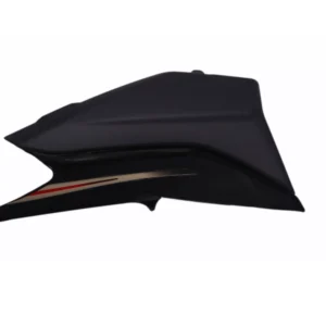 Side Panel cover Bajaj Platina 100es Black red Stk product image