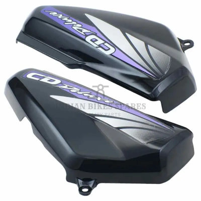 Side Panel cover Hero Cd Deluxe N m Black blue Stk