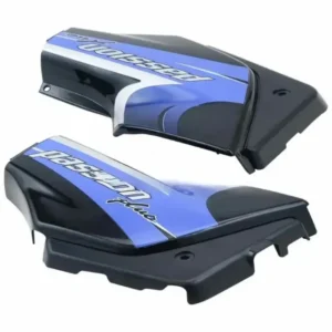 Side Panel cover Hero Passion Plus Black blue Stk