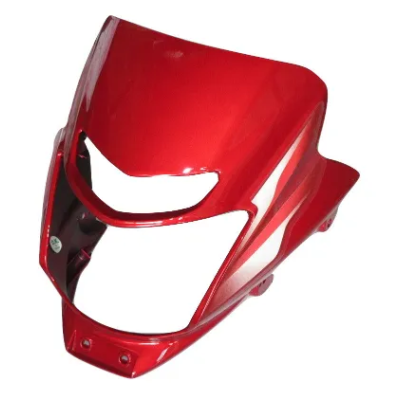 Head Light Visor mask Bajaj Platina Drl Comfortec Red product image