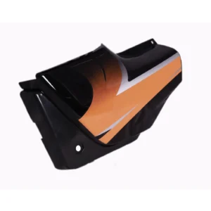 Side Panel cover Hero Passion Plus Black orange Stk