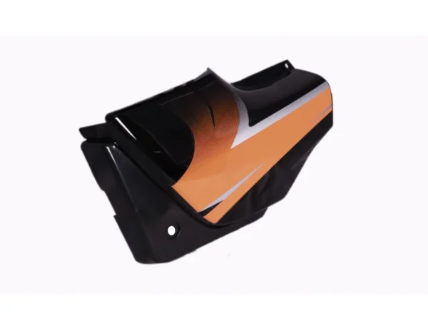 Side Panel cover Hero Passion Plus Black orange Stk