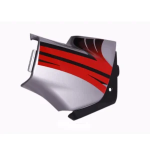 Side Panel cover Hero Passion Plus Silver red Stk