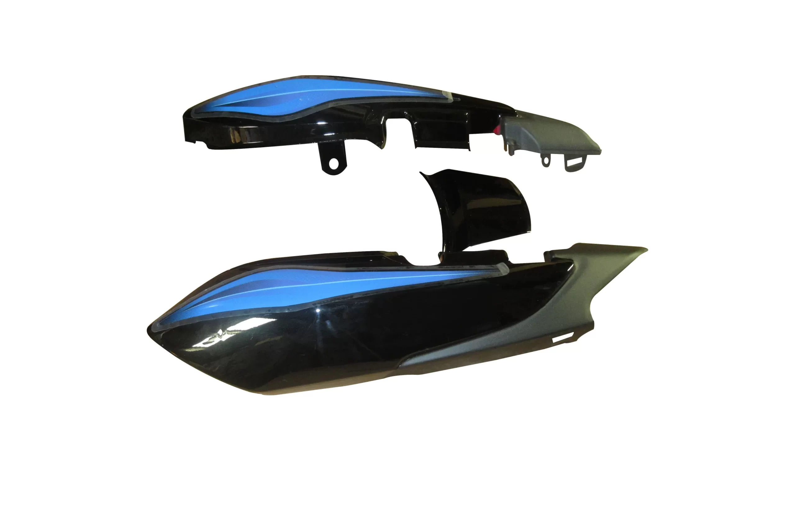 Tail Panel seat Cowl TVS Star Cvti 110 O m Black blue Stk product image