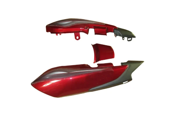 Tail Panel seat Cowl TVS Star Cvti 110 O m Red