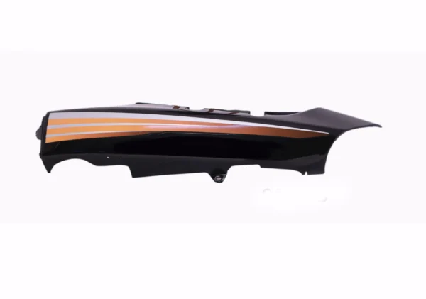Tail Panel seat Cowl Hero Passion Plus Black orange Stk