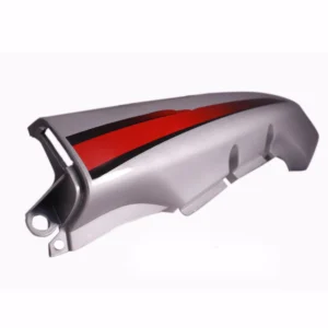Tail Panel seat Cowl Hero Passion Plus Silver red Stk