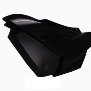 Side Panel cover TVS Star City Plus Black silver Stk product image