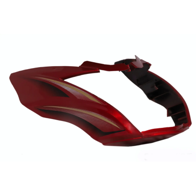 Head Light Visor mask TVS Victor N m T 2 Restful Red