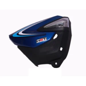 Side Panel cover Honda Shine Dx With Chrome Garnish Blue product image