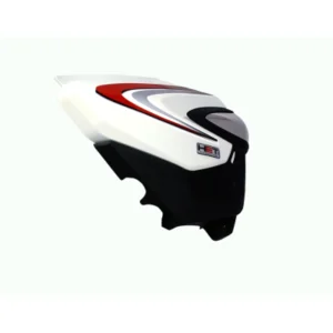 Side Panel cover honda Shine Dx With Chrome Garnish White product image