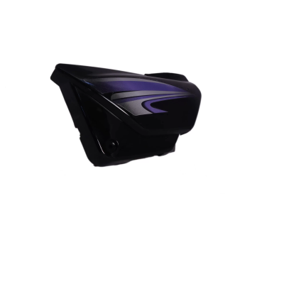 Side Panel cover Hero Splendor Plus I3s Black purple Stk
