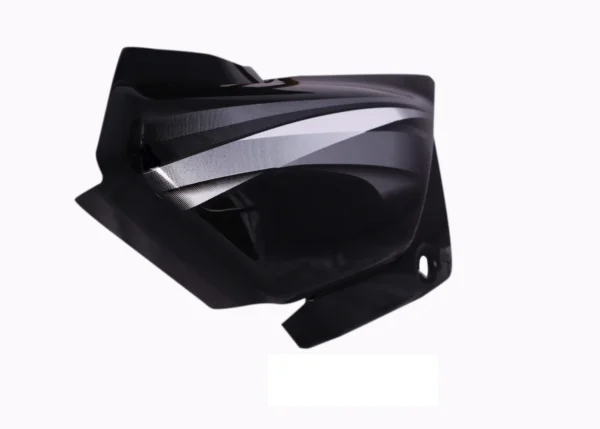 Side Panel cover Hero Splendor Plus Ibs Black silver Stk