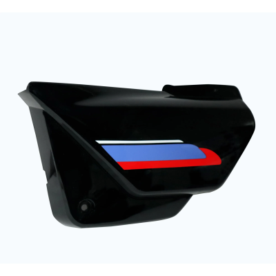 Side Panel cover Hero Splendor Plus Ibs Black pink Stk