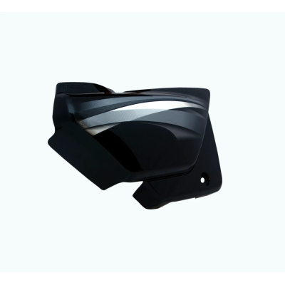 Side Panel cover Hero Splendor Plus Ibs Black silver Stk Both Side Screw Fitting