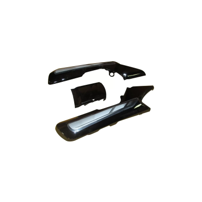 Tail Panel seat Cowl Hero Hf Deluxe Ibs Black grey Stk
