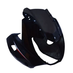 Head Light Visor mask Bajaj Pulsar 220 Ug 2 Black white Stk graphics Version 2015 product image