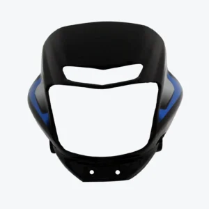 Head Light Visor mask Bajaj Platina 110 2019 Black blue Stk product image