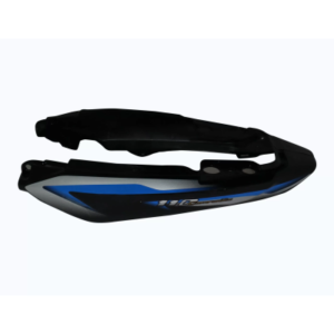 Tail Panel seat Cowl Bajaj Platina 110 Black blue Stk product image