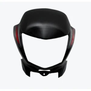 Head Light Visor mask Honda Neo 2017 Black red Stk