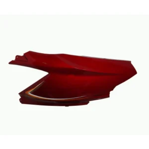 Side Panel cover Hero Pleasure N m Red With Sticker