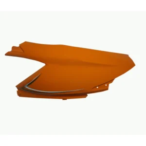 Side Panel cover Hero Pleasure N m Orange With Sticker